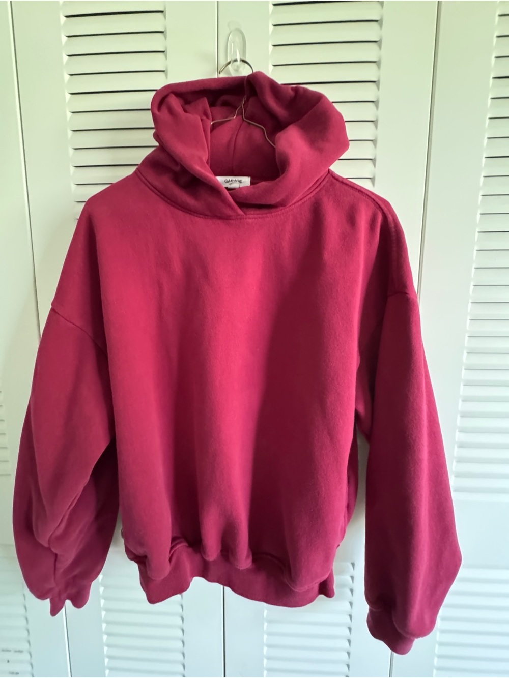 Garage Berry Pink Oversized Cowl Neck Sweater